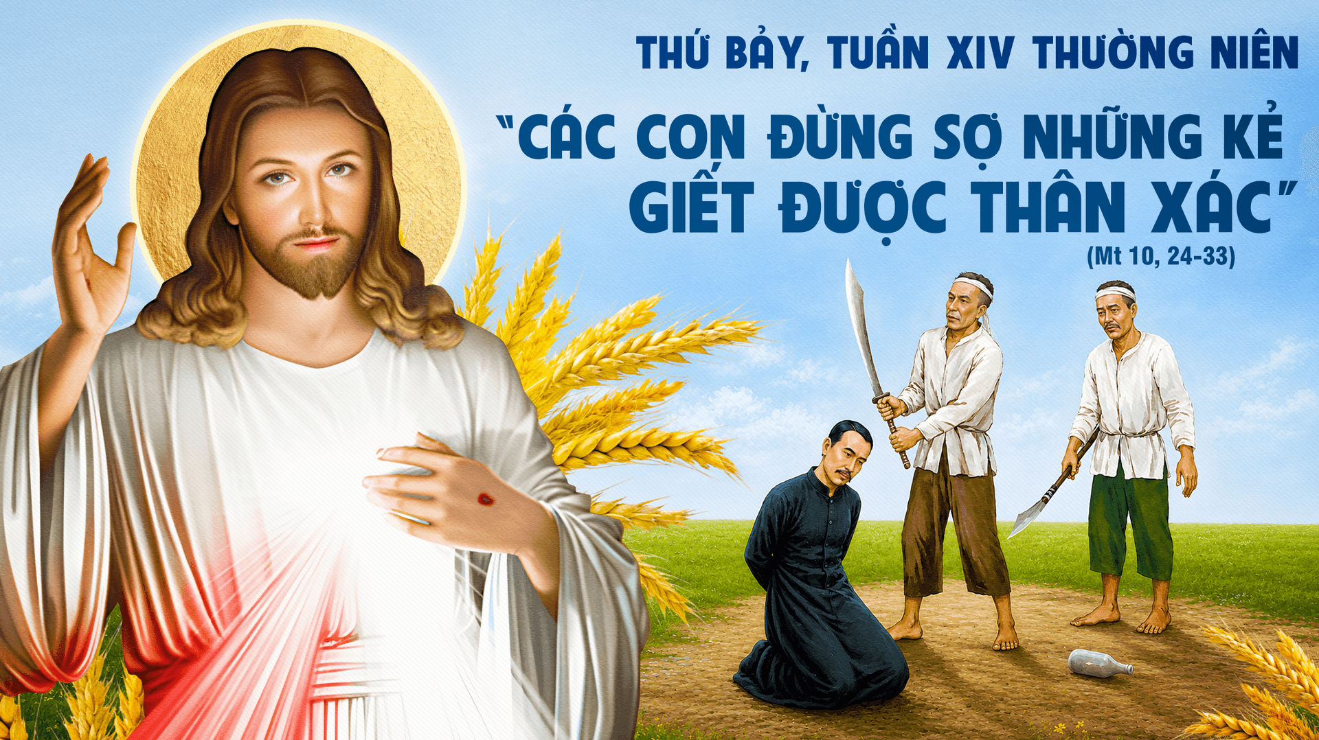 Suy Niệm Lời Chúa | Thứ Bảy Tuần XIV Mùa Thường Niên - THÁNH BENEDICTO, viện phụ - Lễ nhớ | Mt 10,24-33 | Phút Cầu Nguyện